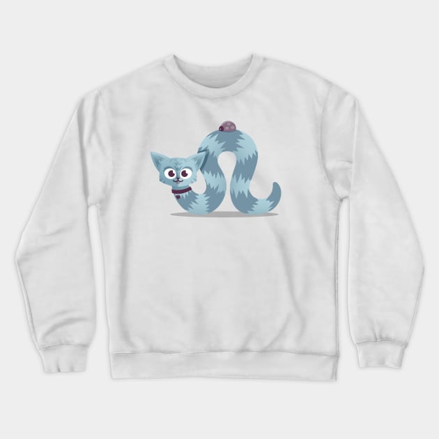 Caterpillar II Crewneck Sweatshirt by slugbunny